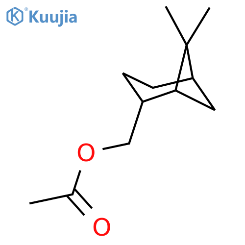 Bicyclo[3.1.1]heptane-2-methanol,6,6-dimethyl-, 2-acetate structure