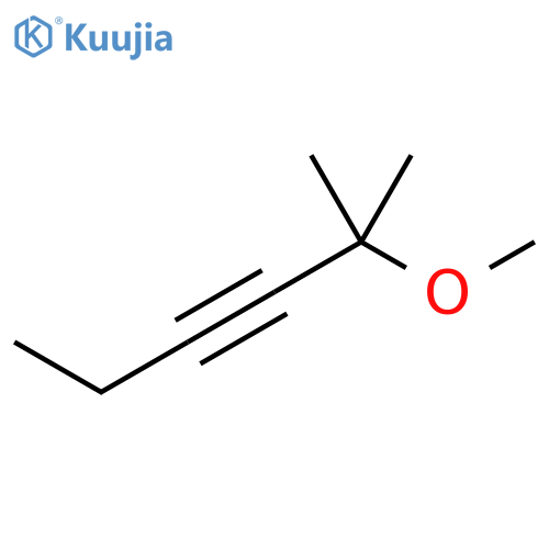 3-Hexyne, 2-methoxy-2-methyl- structure
