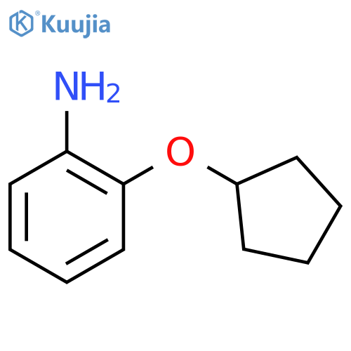 2-(Cyclopentyloxy)aniline structure