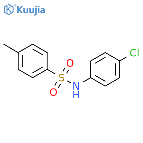 Benzenesulfonamide,N-(4-chlorophenyl)-4-methyl- structure