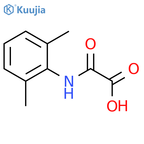 (2,6-Dimethylphenyl)carbamoylformic acid structure