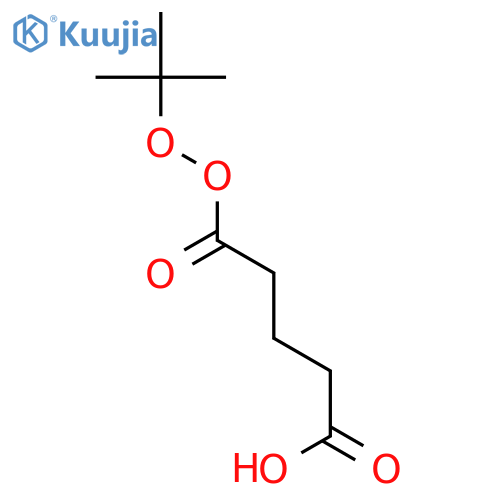 Butaneperoxoic acid, 4-carboxy-, 1-(1,1-dimethylethyl) ester structure