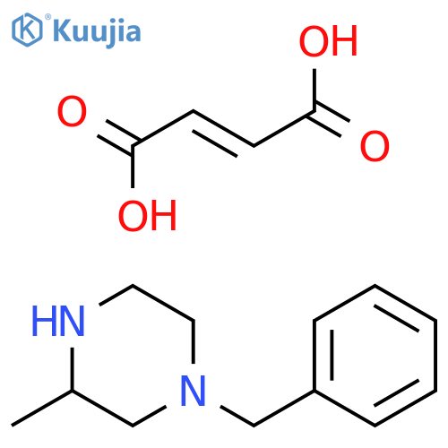 1-BENZYL-3-METHYL-PIPERAZINE MONOFUMARATE structure