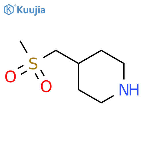 4-((methylsulfonyl)methyl)piperidine structure