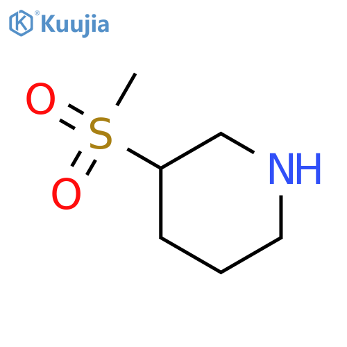 3-methanesulfonylpiperidine structure