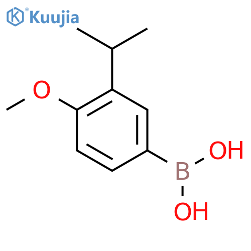 4-Methoxy-3-(1-methylethyl)phenylboronic acid structure