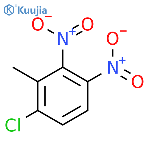 1-Chloro-2-methyl-3,4-dinitrobenzene structure