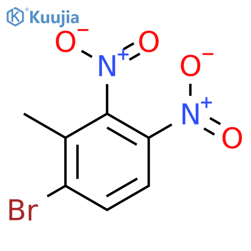 1-Bromo-2-methyl-3,4-dinitrobenzene structure