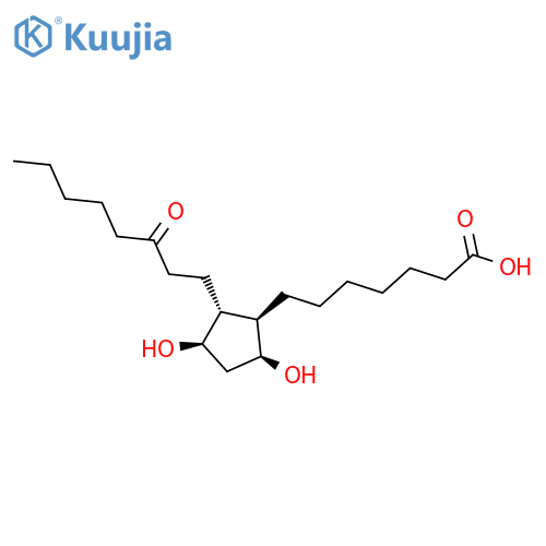 Prostan-1-oic acid,9,11-dihydroxy-15-oxo-, (9a,11a)- structure