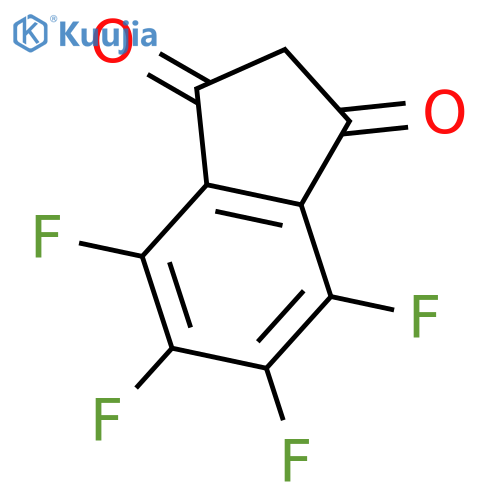 1H-Indene-1,3(2H)-dione, 4,5,6,7-tetrafluoro- structure