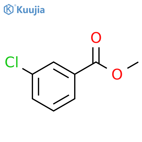 Methyl 3-chlorobenzoate structure