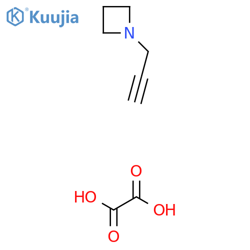 Oxalic acid;1-prop-2-ynylazetidine structure
