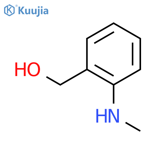[2-(methylamino)phenyl]methanol structure