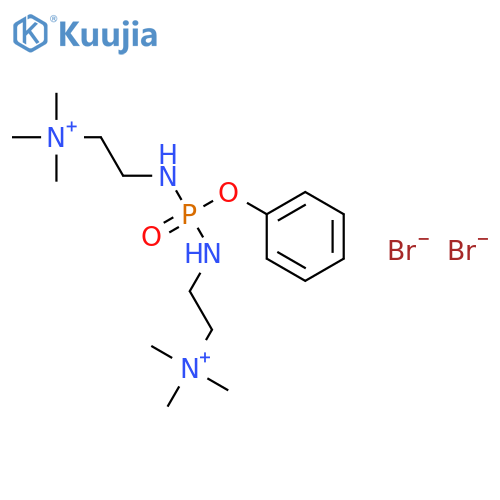 2,5,7-Triaza-6-phosphanonane-9-triaminium,N9,N9,N9,2,2-pentamethyl-6-phenoxy-, 6-oxide structure