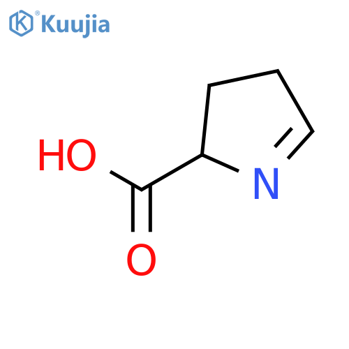 2H-Pyrrole-2-carboxylicacid, 3,4-dihydro- structure