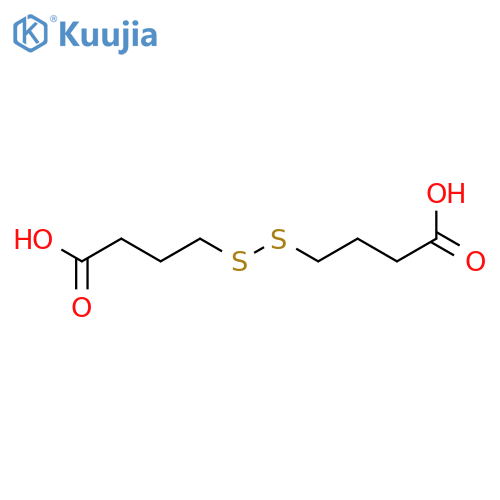 4,4'-Dithiodibutyric acid structure