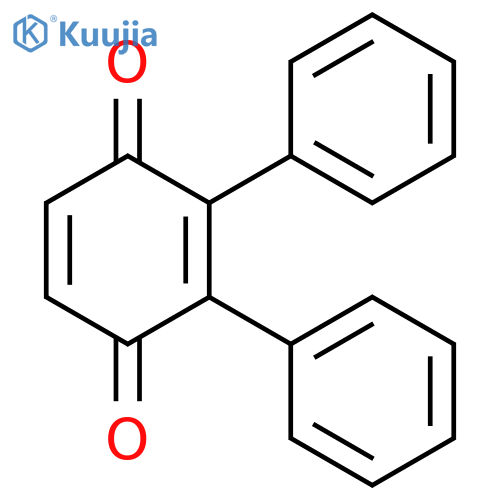 2,5-Cyclohexadiene-1,4-dione,diphenyl- (9CI) structure