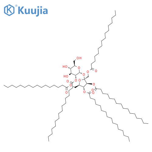 Sucrose pentapalmitate structure