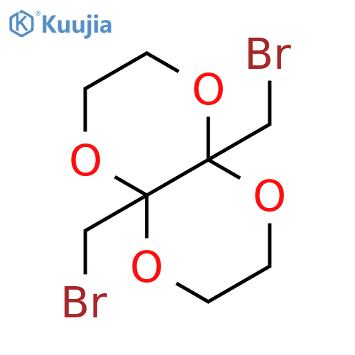 [1,4]Dioxino[2,3-b]-1,4-dioxin,4a,8a-bis(bromomethyl)hexahydro- structure
