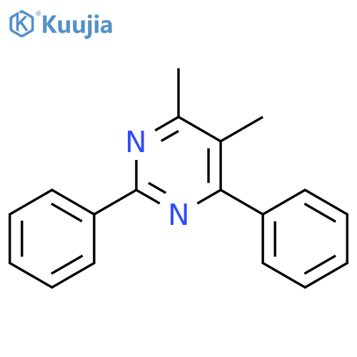 Pyrimidine, 4,5-dimethyl-2,6-diphenyl- structure