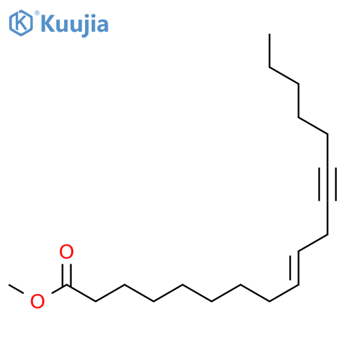 9-Octadecen-12-ynoic acid, methyl ester, (9Z)- structure