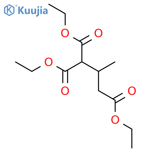 1,1,3-Propanetricarboxylicacid, 2-methyl-, 1,1,3-triethyl ester structure