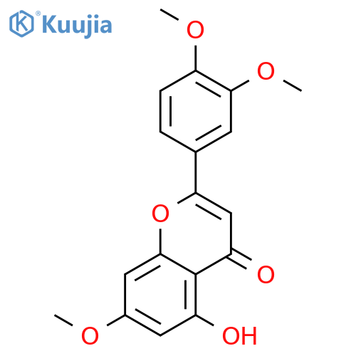 7,3',4'-Tri-O-methylluteolin structure