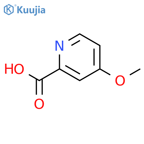 4-methoxypyridine-2-carboxylic acid structure