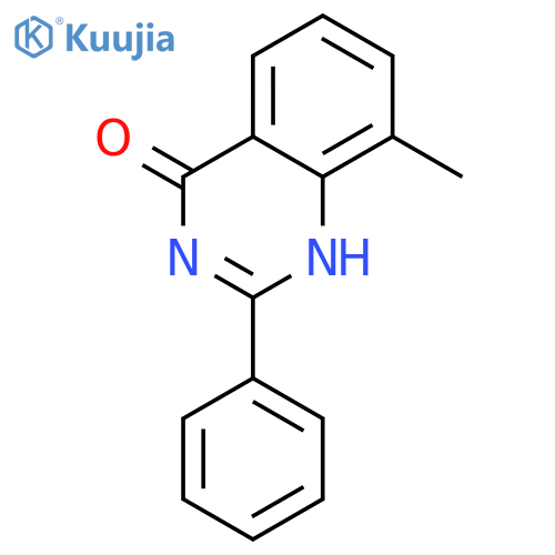 4(1H)-Quinazolinone, 8-methyl-2-phenyl- structure