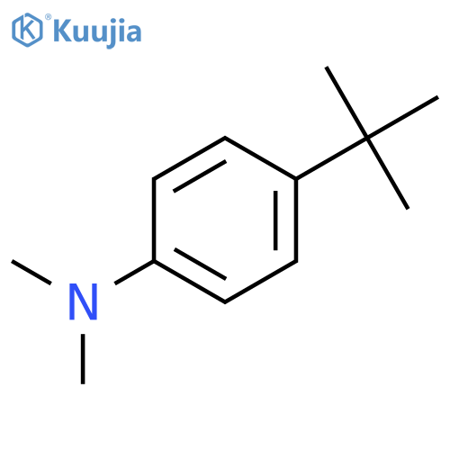 4-Tert-Butyl-N,N-dimethylaniline structure