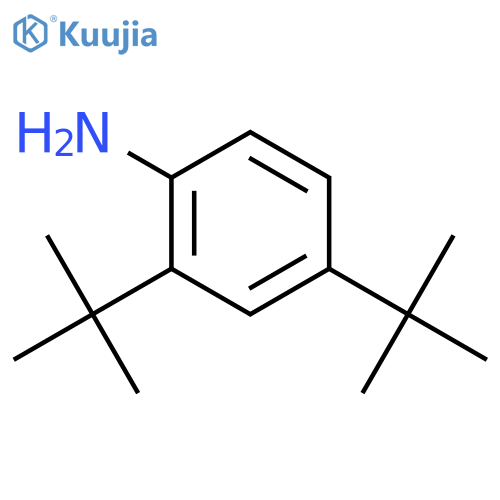 2,4-Ditert-butylaniline structure