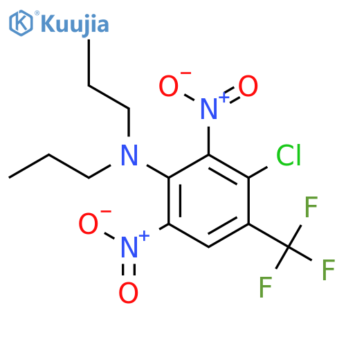 Benzenamine,3-chloro-2,6-dinitro-N,N-dipropyl-4-(trifluoromethyl)- structure