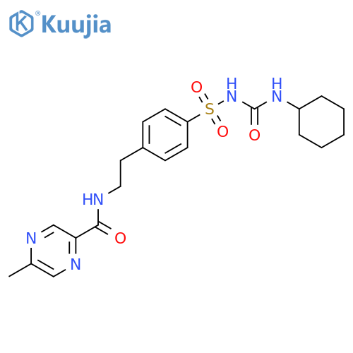 Glipizide structure