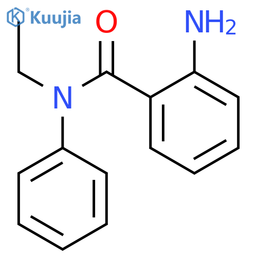 2-Amino-N-ethyl-N-phenylbenzamide structure