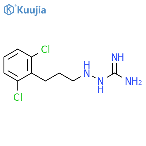 Hydrazinecarboximidamide,2-[3-(2,6-dichlorophenyl)propyl]- structure