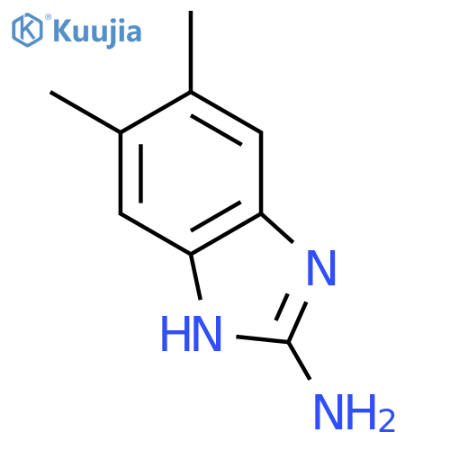 2-Amino-5,6-dimethylbenzimidazole structure