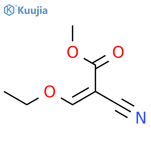 (E)-Methyl 2-Cyano-3-ethoxyacrylate structure