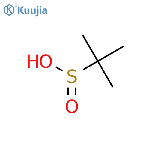 2-methylpropane-2-sulfinic acid structure