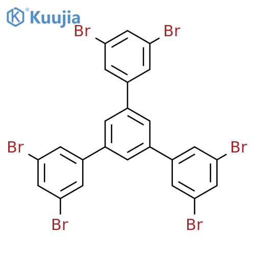 3,3'',5,5''-Tetrabromo-5'-(3,5-dibromophenyl)-1,1':3',1''-terphenyl structure