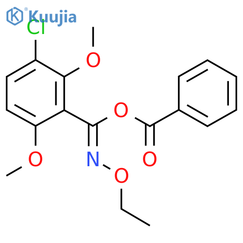 Benzoximate structure