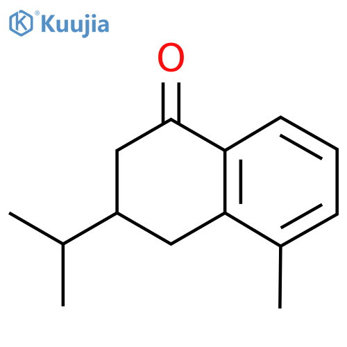 3-Isopropyl-5-methyl-3,4-dihydro-1(2H)-naphthalenone structure