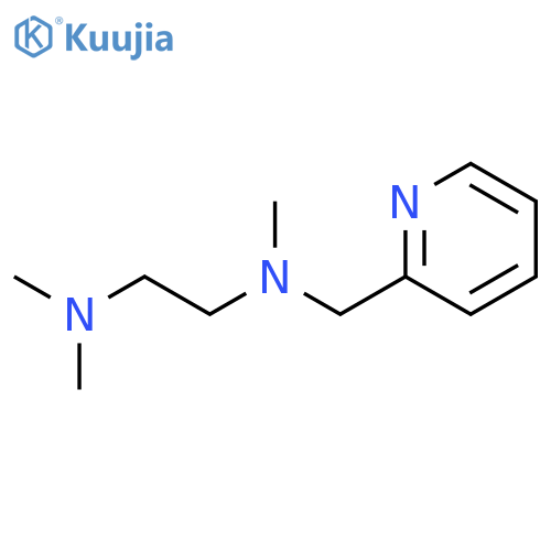 1,2-Ethanediamine, N,N,N'-trimethyl-N'-(2-pyridinylmethyl)- structure