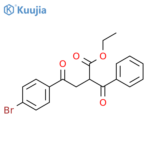 ethyl 2-benzoyl-4-(4-bromophenyl)-4-oxobutanoate structure