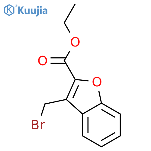 Ethyl 3-(Bromomethyl)-1-benzofuran-2-carboxylate structure
