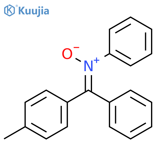 Benzenamine, N-[(4-methylphenyl)phenylmethylene]-, N-oxide, (Z)- structure