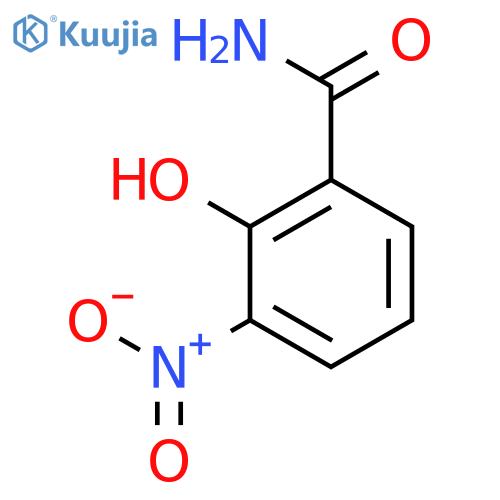2-Hydroxy-3-nitrobenzamide structure