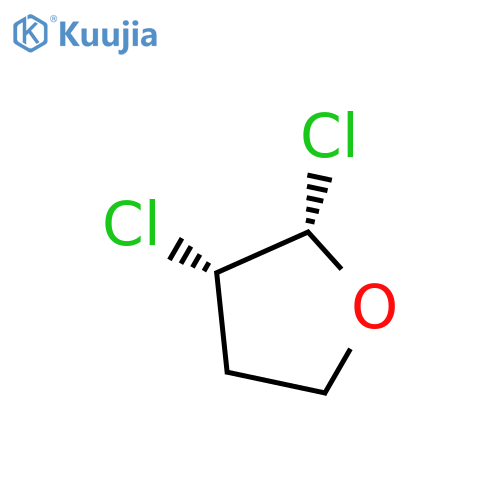 Furan, 2,3-dichlorotetrahydro-, cis- structure
