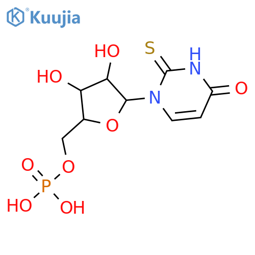 2-Thiouridine 5'-phosphate structure