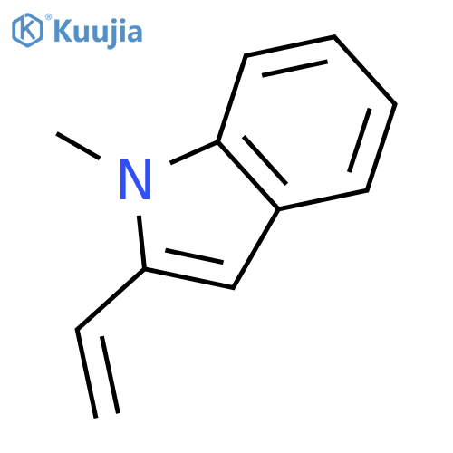 2-ethenyl-1-methyl-1H-indole structure