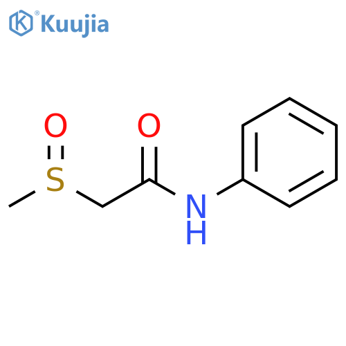 Acetamide, 2-(methylsulfinyl)-N-phenyl- structure